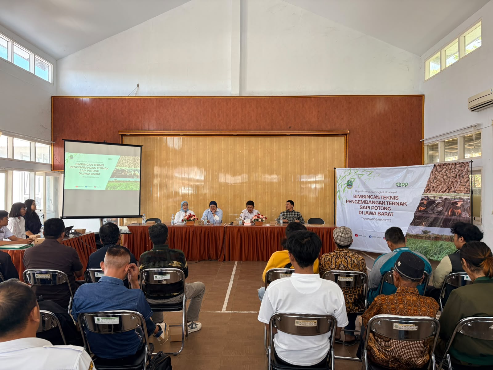 Bimbingan Teknis Pengembangan Ternak Sapi Potong Kolaborasi DKPP Jawa Barat dan DISKANAK Kabupaten Kuningan
